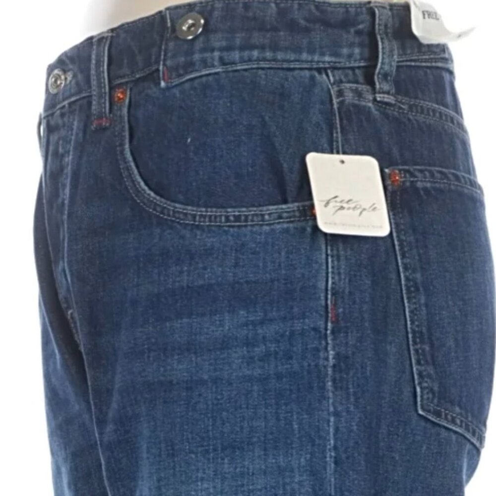 NWT $148 We The Free Slim Shade Selvedge Jeans Size 29 Current On Free People - Picture 10 of 16